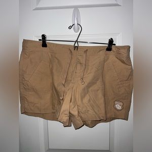Brown khaki shorts